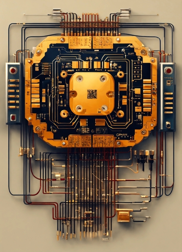 Circuit Component, Hardware Programmer, Rectangle, Font, Electronic Component, Art