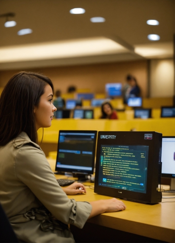 Computer, Personal Computer, Table, Computer Monitor, Computer Keyboard, Desk