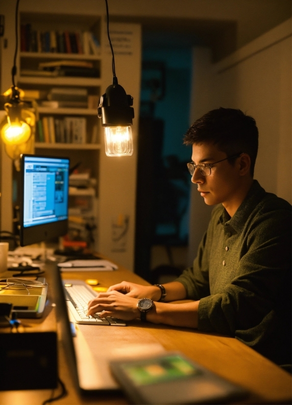 Computer, Personal Computer, Computer Monitor, Table, Peripheral, Desk