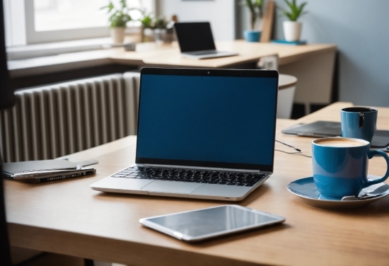 Computer, Table, Furniture, Personal Computer, Tableware, Laptop