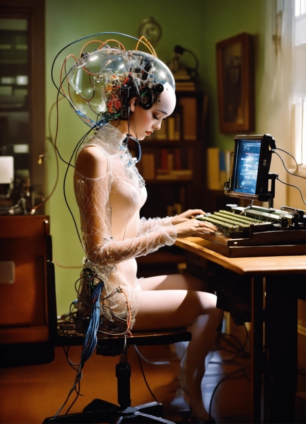 Table, Desk, Flash Photography, Dress, Eyewear, Fashion Design