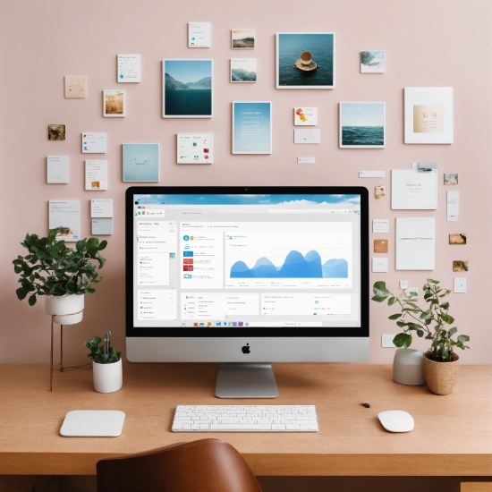 Computer, Table, Personal Computer, Furniture, Property, Computer Desk