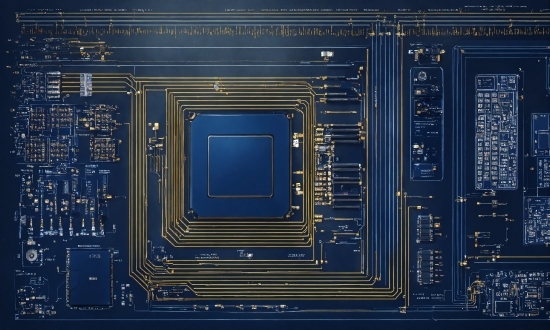 Circuit Component, Blue, Rectangle, Hardware Programmer, Electronic Engineering, Font