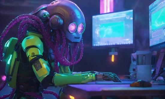 Purple, Entertainment, Magenta, Space, Machine, Personal Computer