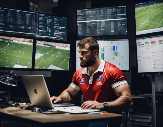 Table, Computer, Furniture, Muscle, Personal Computer, Watch