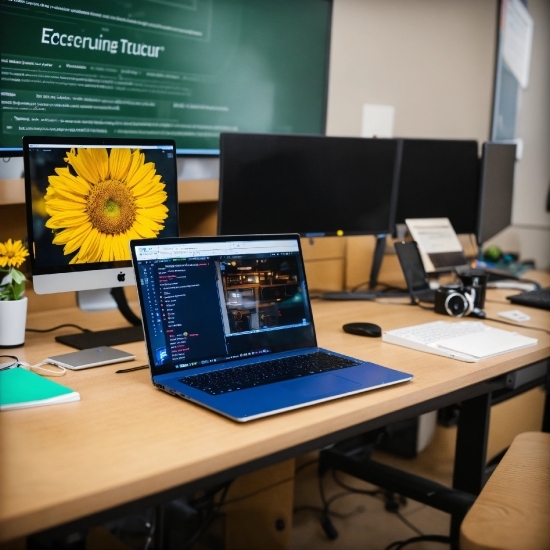 Computer, Table, Personal Computer, Furniture, Laptop, Computer Desk