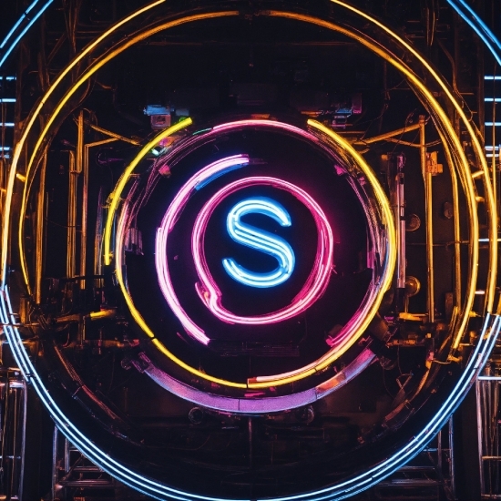 Font, Circle, Visual Effect Lighting, Gas, Neon, Symmetry