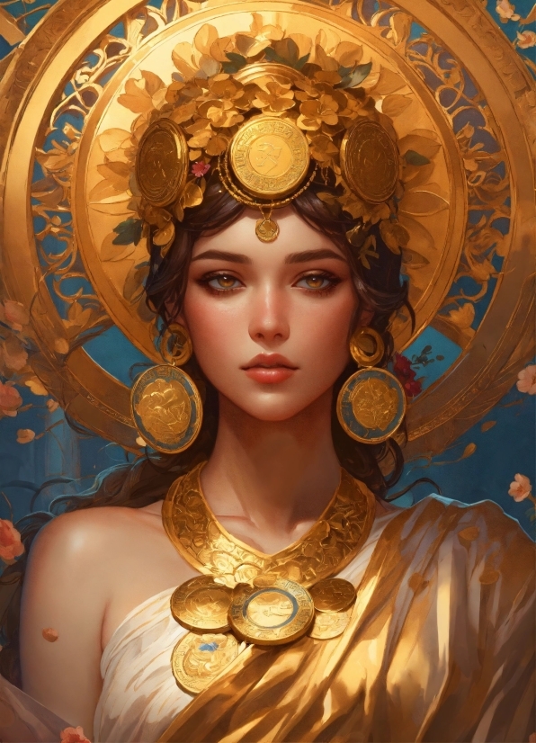 Temple, Art, Headgear, Beauty, Cg Artwork, Painting