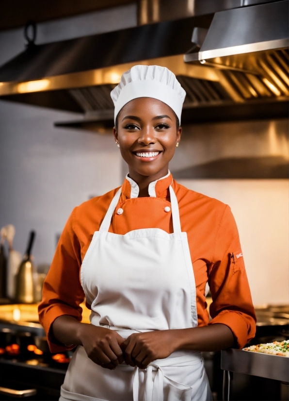 Smile, Chef, Apron, Chief Cook, Cooking, Cuisine