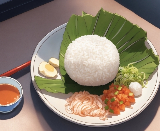 Food, Tableware, White Rice, Dishware, Ingredient, Rice