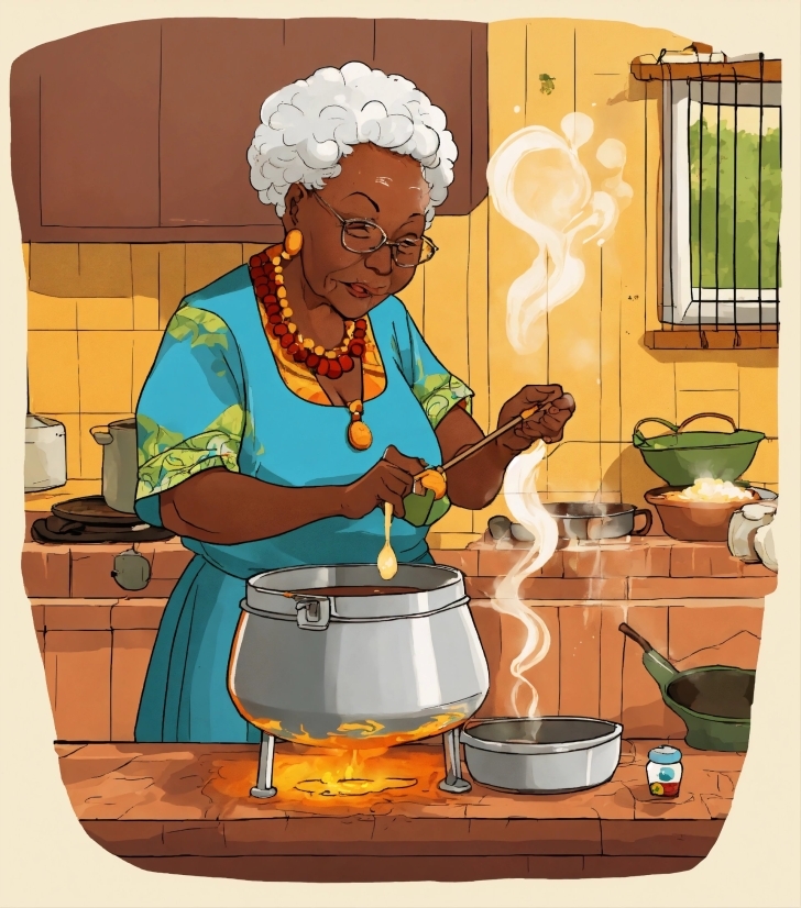 Smile, Food, Cartoon, Homemaker, Cooking, Mixer