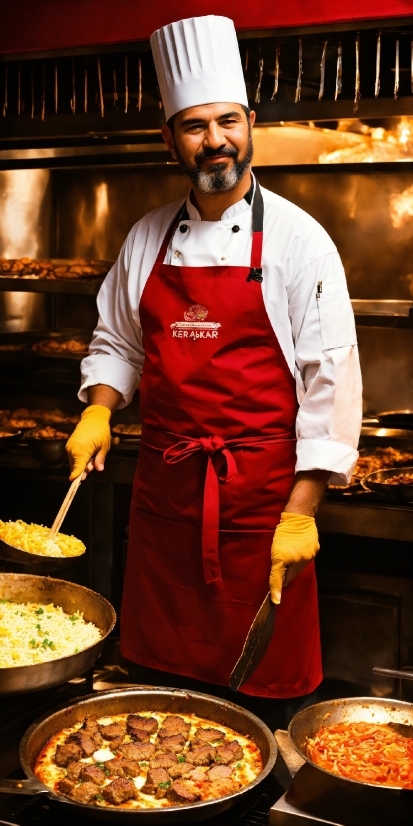 Food, Chefs Uniform, Apron, Chef, Smile, Cuisine