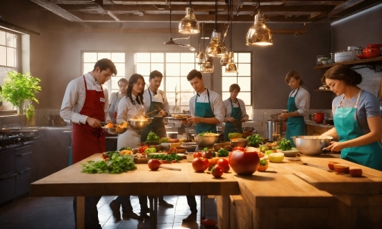 Food, Table, Tableware, Countertop, Kitchen, Orange