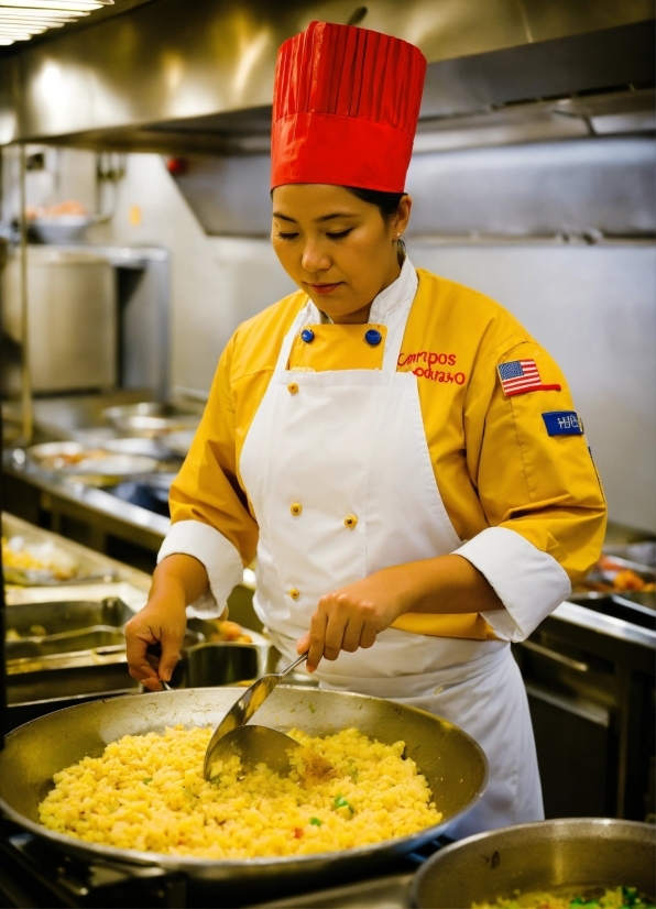 Food, Chefs Uniform, Yellow, Cuisine, Recipe, Chef