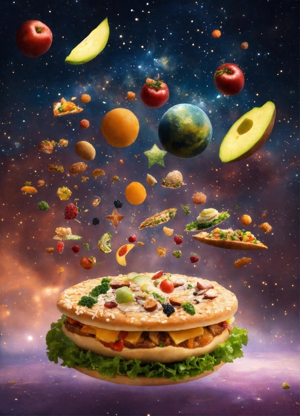 Food, Recipe, Ingredient, Art, Astronomical Object, Garnish