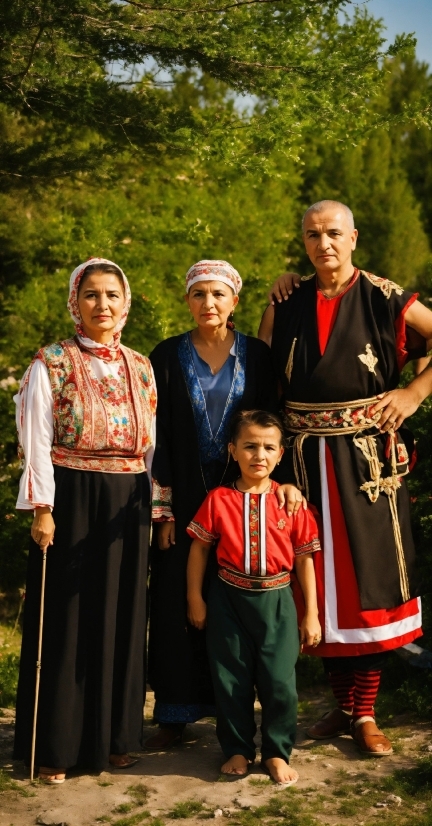 Face, Tree, Event, Uniform, Jewellery, Tradition