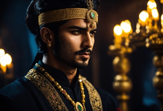 Hairstyle, Eye, Temple, Headgear, Flash Photography, Event