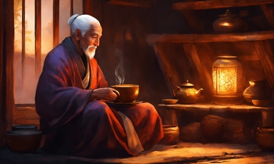 Temple, Lighting, Sangharaja, Monk, Zen Master, Lama