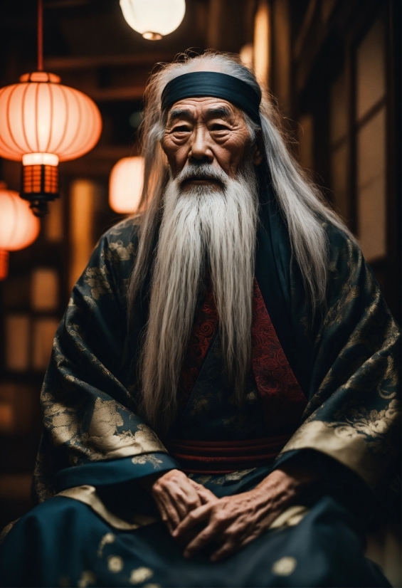 Beard, Light, Smile, Facial Hair, Moustache, Lantern