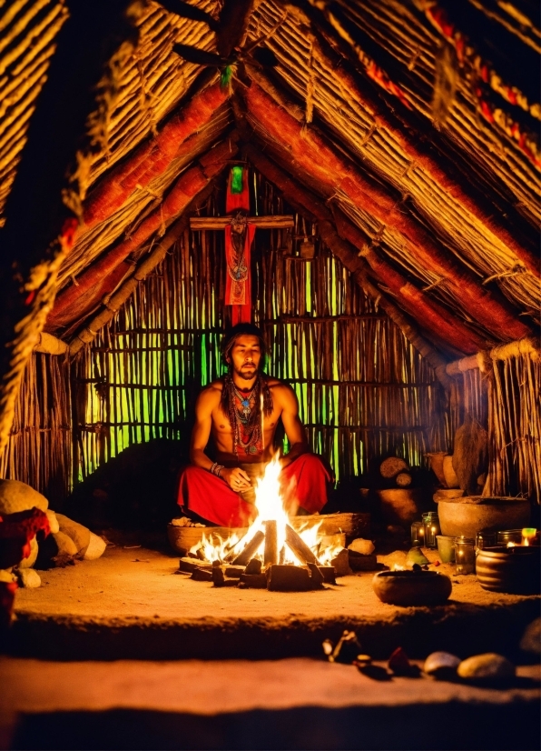 Temple, Candle, Wood, Tints And Shades, Heat, Leisure