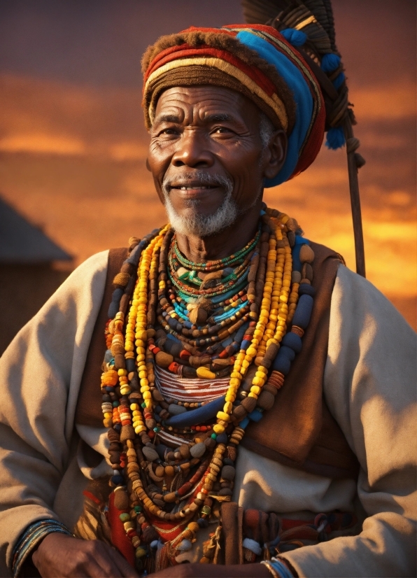 Smile, Temple, Happy, Landscape, Wrinkle, Facial Hair