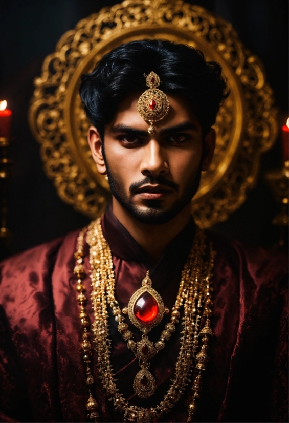 Clothing, Chin, Temple, Fashion, Headgear, Flash Photography