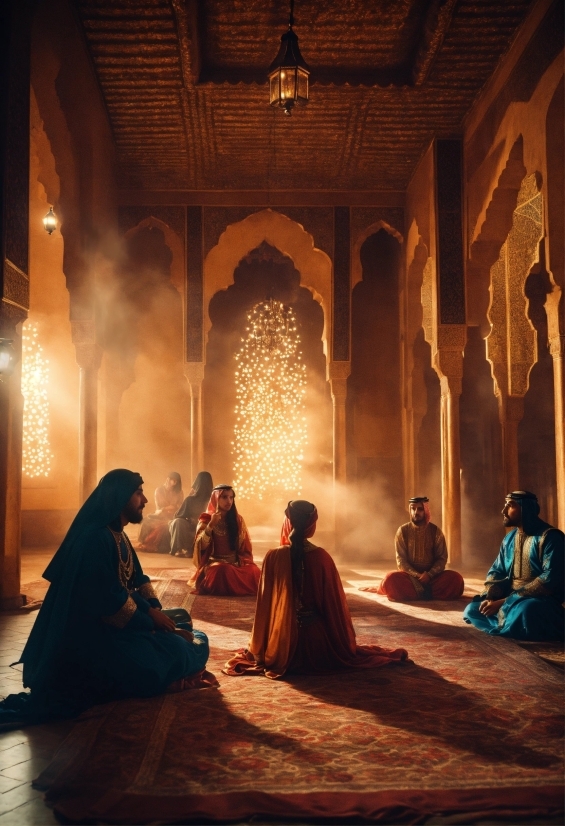 Temple, Lighting, Architecture, Tints And Shades, Darkness, Religious Institute