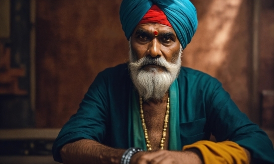 Face, Beard, Turban, Facial Hair, Wrinkle, Moustache