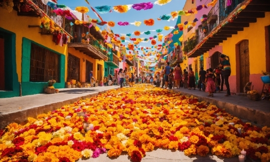 Sky, Nature, Orange, Temple, Lighting, Yellow