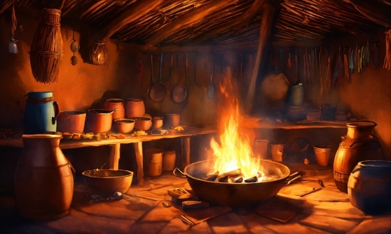 Wood, Fire, Heat, Gas, Flame, Serveware