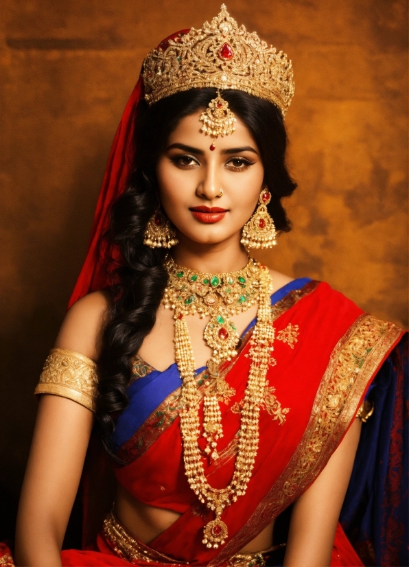 Hairstyle, Eye, Sari, Human Body, Makeover, Temple