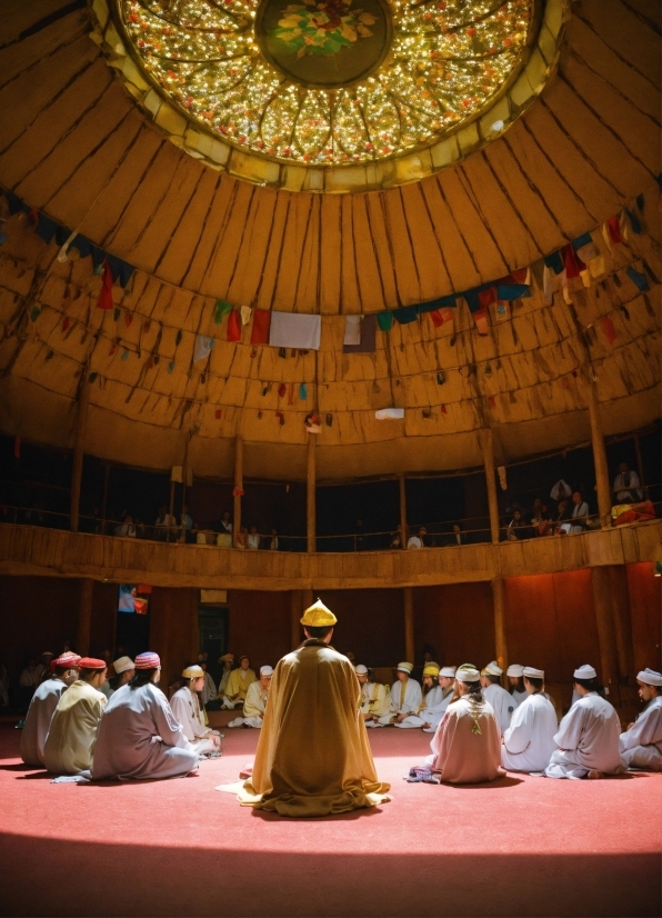 Building, Light, Lighting, Yellow, Pray, Event