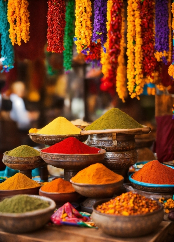 Plant, Food, Light, Selling, Orange, Temple