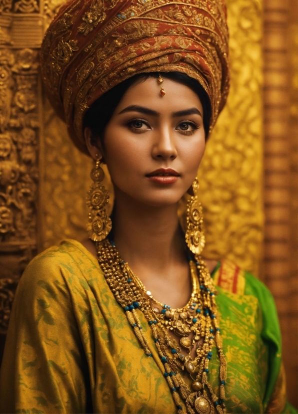 Eye, Temple, Turban, Fashion Design, Beauty, Event