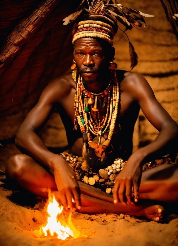 Temple, Necklace, Jewellery, Fire, Event, Hat