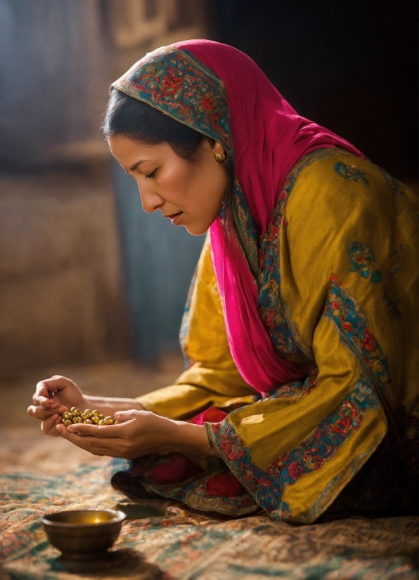 Hand, Eye, Temple, Sari, Event, Jewellery