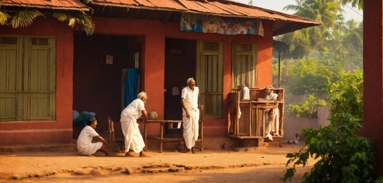 Building, Window, Temple, House, Door, Adaptation