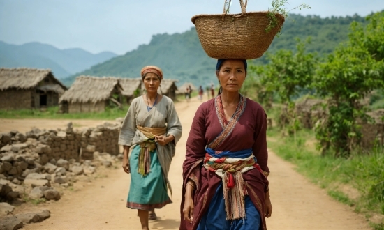 Sky, Ecoregion, Plant, Temple, People In Nature, Travel