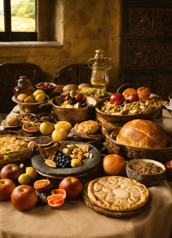 Food, Table, Tableware, Ingredient, Window, Recipe