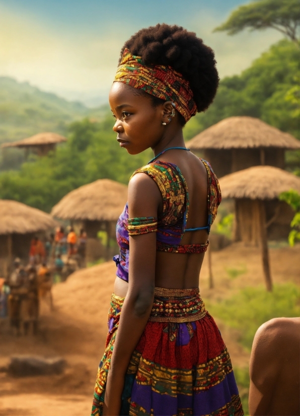 Skin, Sky, Temple, Happy, People In Nature, Adaptation