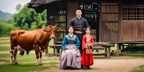 Temple, Working Animal, Horn, Bull, Leisure, Wheel