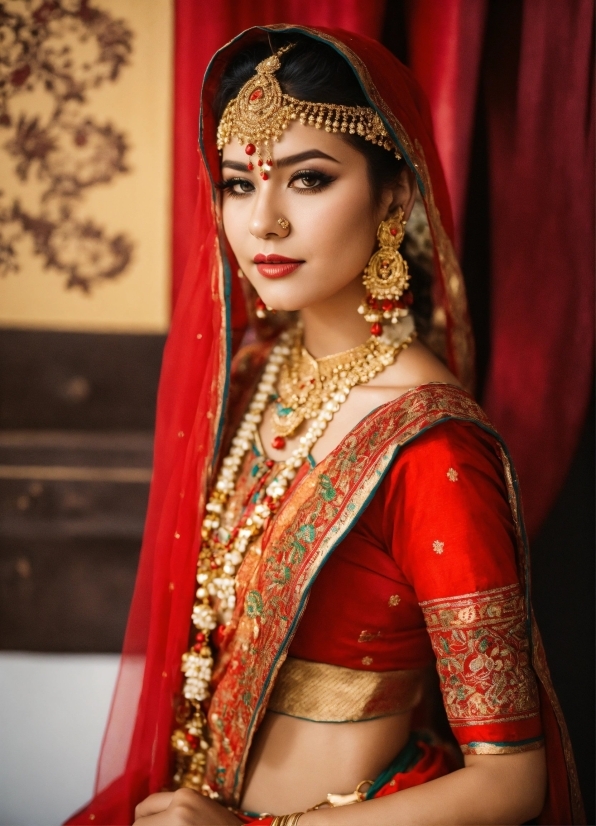 Eye, Sari, Human Body, Temple, Makeover, Mehndi