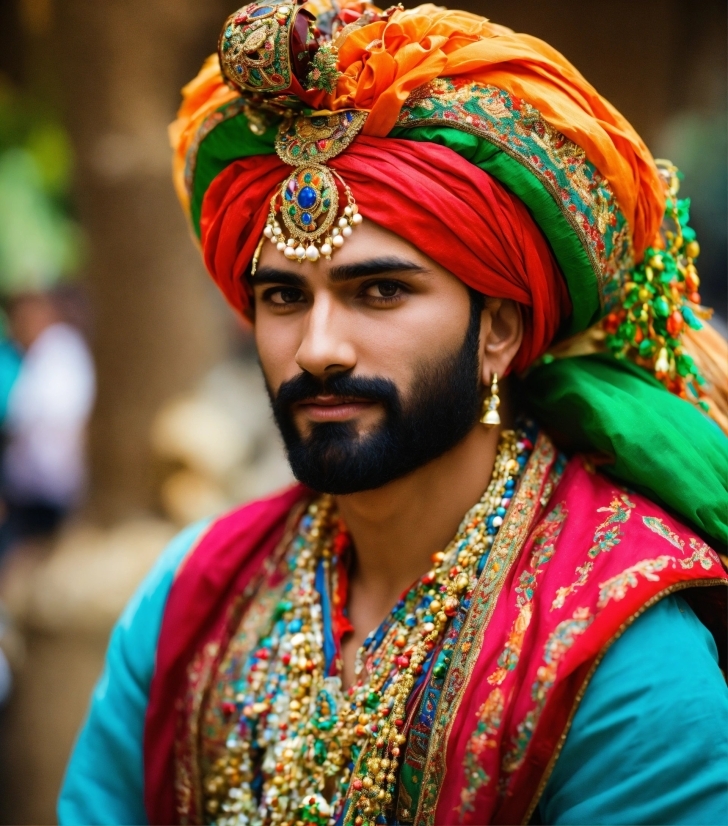 Face, Chin, Eye, Green, Human Body, Beard