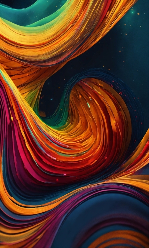 Colorfulness, Light, Orange, Liquid, Art, Line