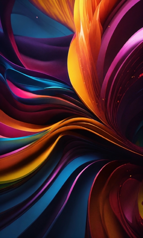 Colorfulness, Purple, Orange, Liquid, Violet, Art