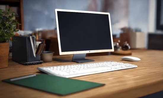 Computer, Personal Computer, Table, Computer Keyboard, Peripheral, Computer Desk