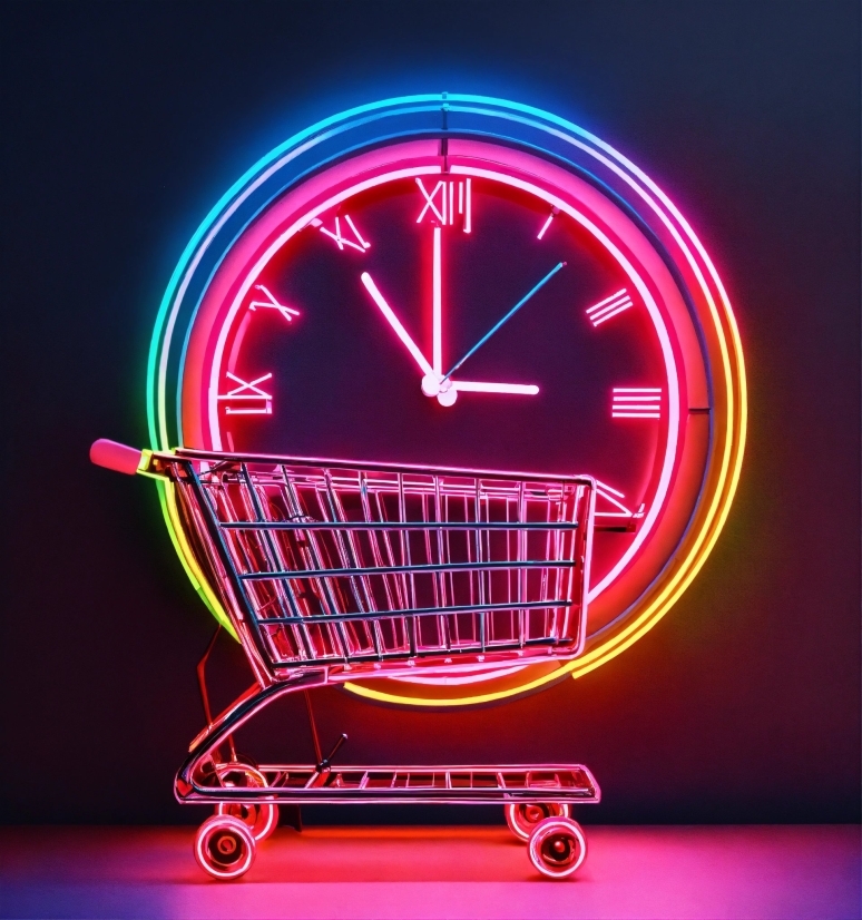 Light, Lighting, Wheel, Clock, Red, Line