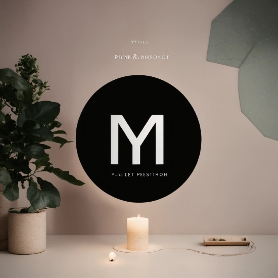 Light, Lighting, Interior Design, Plant, Candle, Flowerpot
