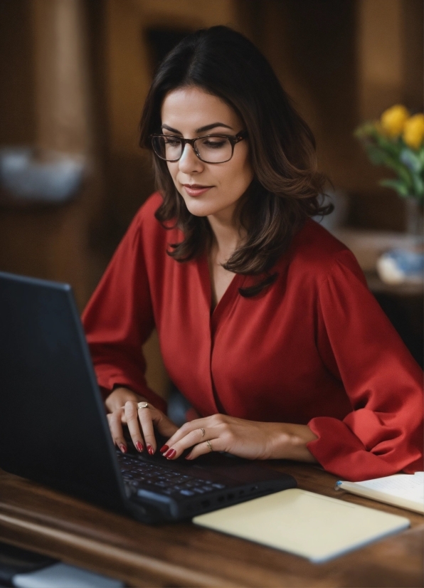 Glasses, Computer, Laptop, Personal Computer, Netbook, Vision Care