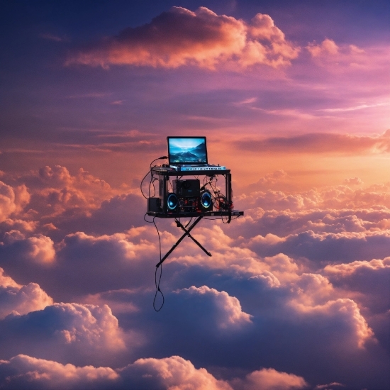 Cloud, Sky, Atmosphere, Afterglow, Natural Landscape, Amber